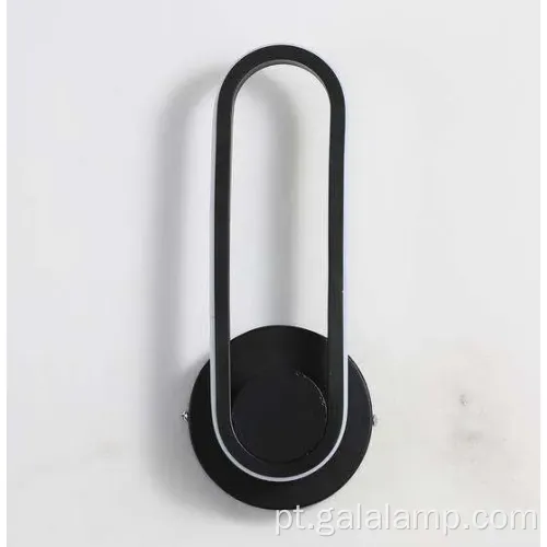 Luz elegante de parede LED para espaços de leitura aconchegantes